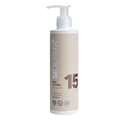 MDerma Sun Lotion SPF15 1 MDerma Sun Lotion SPF15