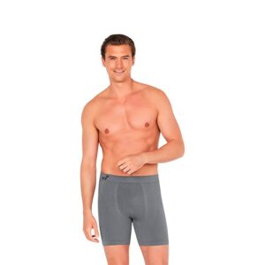 Mens Longer Boxer Charcoal str. M