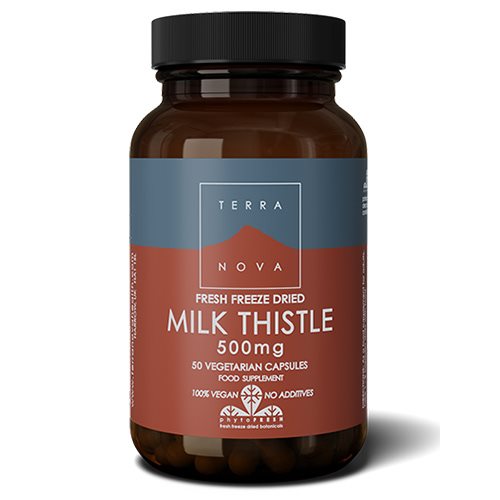 Milk Thistle marietidsel 500mg 1 Milk Thistle marietidsel 500mg