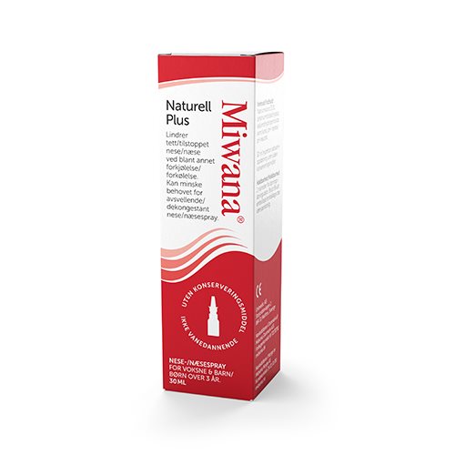 Miwana Næsespray Naturel Plus 1 Miwana Næsespray Naturel Plus