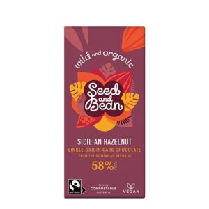Mørk Chokolade 58% Hasselnød Ø