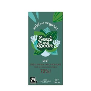 Mørk chokolade 72% Mint Ø