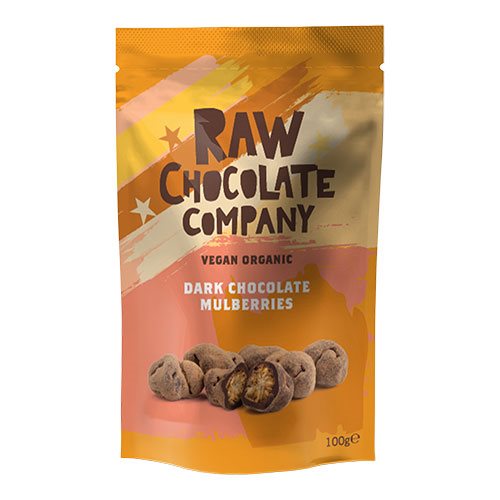 Morbær m. rå chokolade Ø 1 Morbær m. rå chokolade Ø