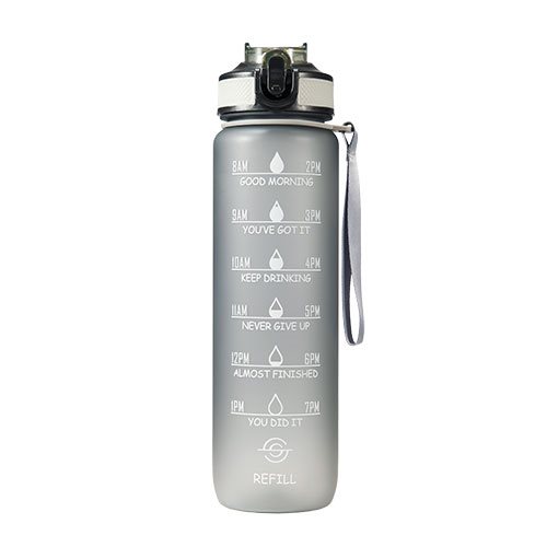 Motivationsflaske 1 ltr Sort 1 Motivationsflaske 1 ltr Sort