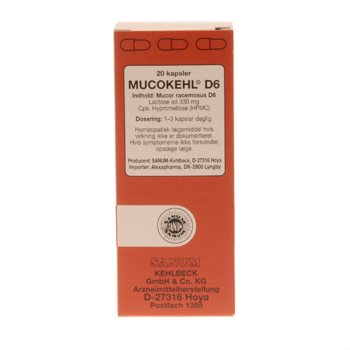 Mucokehl kapsler 1 Mucokehl kapsler