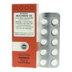Mucokehl tabletter D5