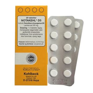 Notakehl tabletter D5