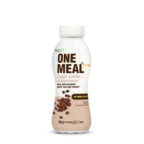 Nupo One meal + prime shake Caffe Latte Happiness 1 Nupo One meal + prime shake Caffe Latte Happiness