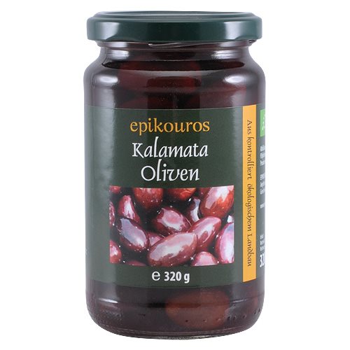 Oliven kalamata m. sten Ø 1 Oliven kalamata m. sten Ø