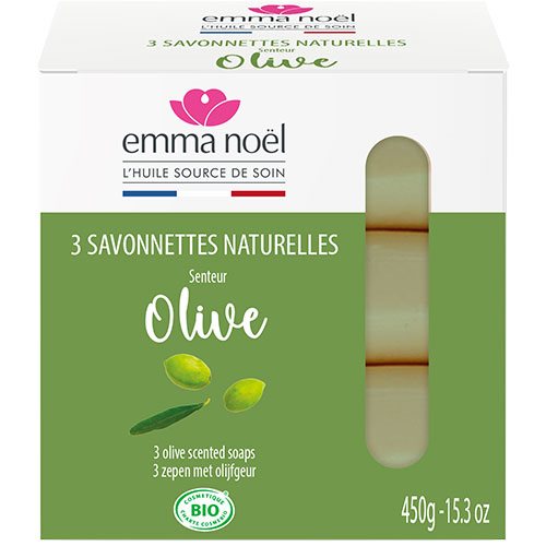 Oliven sæbe 3 x 150 gr. 1 Oliven sæbe 3 x 150 gr.