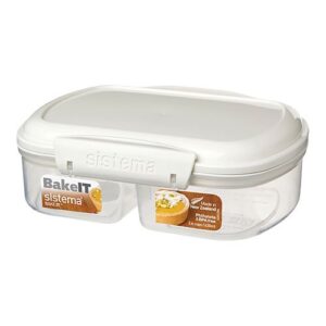 Opbevaringsboks hvid 630 ml