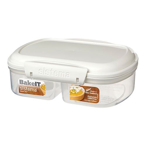 Opbevaringsboks hvid 630 ml 1 Opbevaringsboks hvid 630 ml