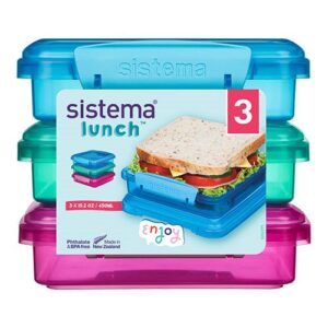 Opbevaringsboks Sandwich 3-pak