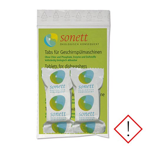 Opvasketabs 2*20gr Sonett 1 Opvasketabs 2*20gr Sonett