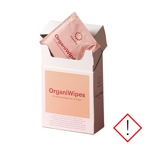 OrganiWipes indh. 10 stk. 1 OrganiWipes indh. 10 stk.