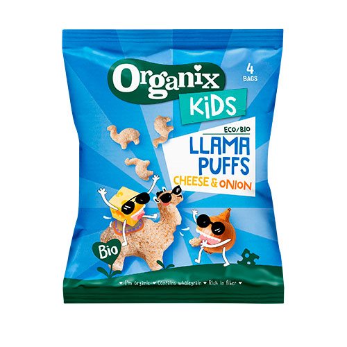 Organix Kids Cheese & Onion Puffs Ø 1 Organix Kids Cheese & Onion Puffs Ø