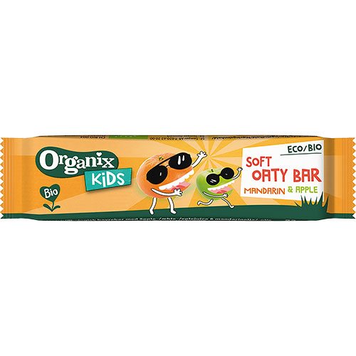 Organix soft oaty bar mandarin & apple Ø 1 Organix soft oaty bar mandarin & apple Ø