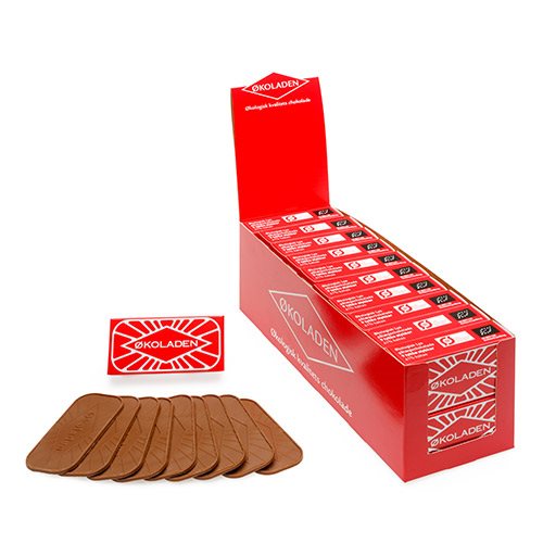 Pålægschokolade lys 9 stk Ø 1 Pålægschokolade lys 9 stk Ø