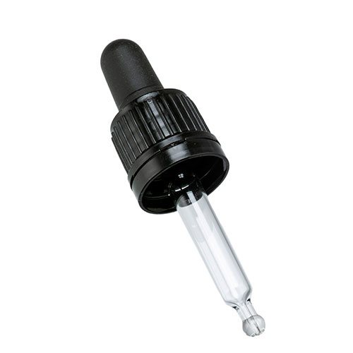 Pipettelåg til 10 ml glasflaske 1 Pipettelåg til 10 ml glasflaske