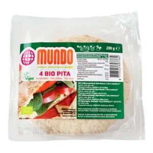 Pitabrød Fuldkorn 4 stk Ø