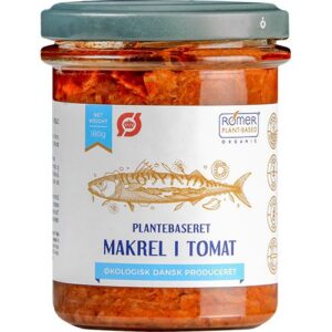 Plantebaseret makrel i tomat Ø