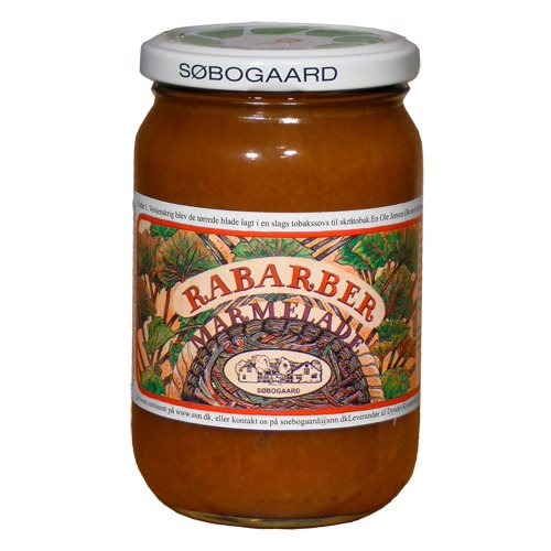 Rabarbermarmelade Ø 1 Rabarbermarmelade Ø