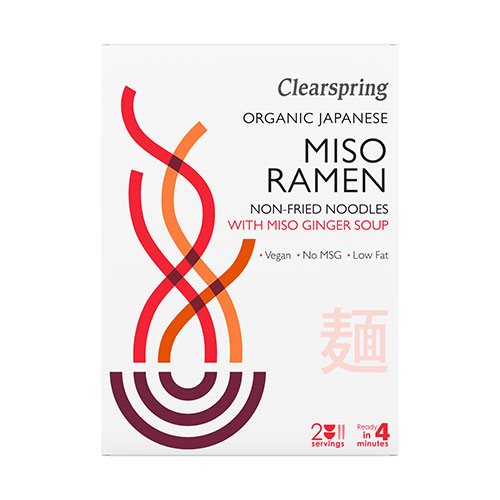 Ramen nudler m. Miso- & Ingefærsuppe Ø 1 Ramen nudler m. Miso- & Ingefærsuppe Ø