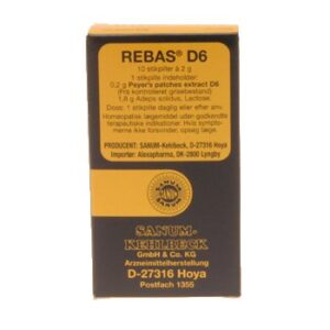 Rebas D6 stikpiller 10 stk