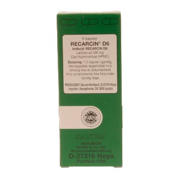 Recarcin D6 kapsler 1 Recarcin D6 kapsler