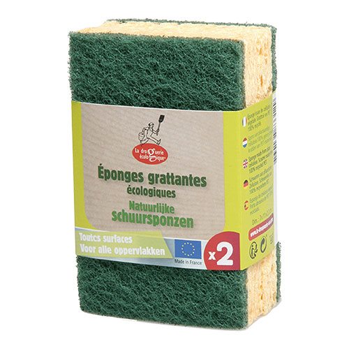 Rengøringssvamp 2 stk 1 Rengøringssvamp 2 stk
