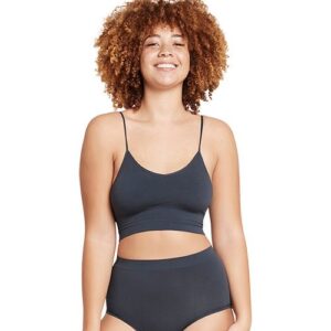 Ribbed Low Back Bra Storm str. L Lyolyte