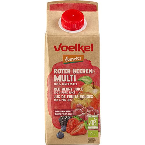 Rød multifrugtsaft, Demeter Ø 1 Rød multifrugtsaft, Demeter Ø