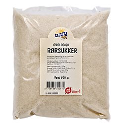 Rørsukker lys fin Ø