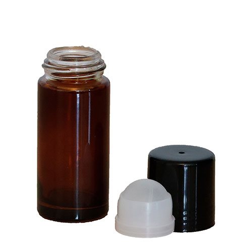 Roll on glasflaske 50 ml brun 1 Roll on glasflaske 50 ml brun