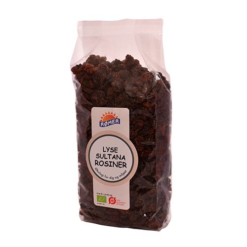 Rosiner lyse Sultana Ø 1 Rosiner lyse Sultana Ø