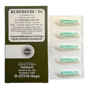 Ruberkehl stikpiller D3