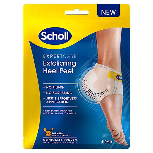 Scholl Exfoliating Heel Mask 1 par 1 Scholl Exfoliating Heel Mask 1 par