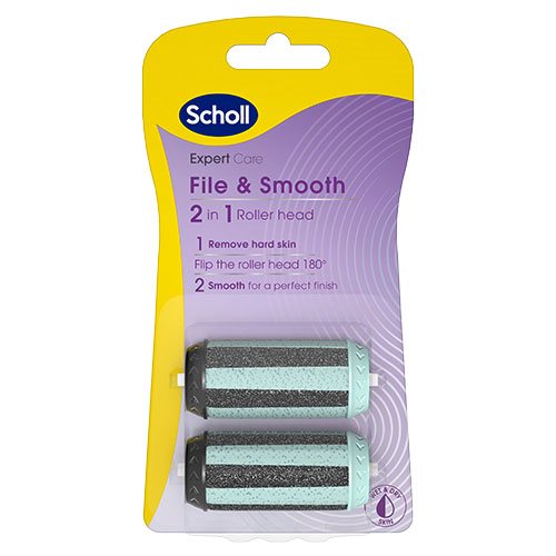 Scholl File & Smooth 2-in1 Roller Head 1 Scholl File & Smooth 2-in1 Roller Head
