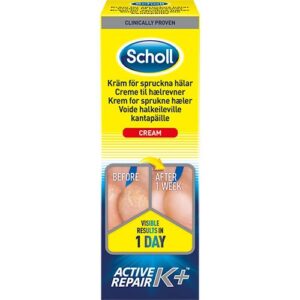 Scholl Heel Crack Cream Act.repair K+