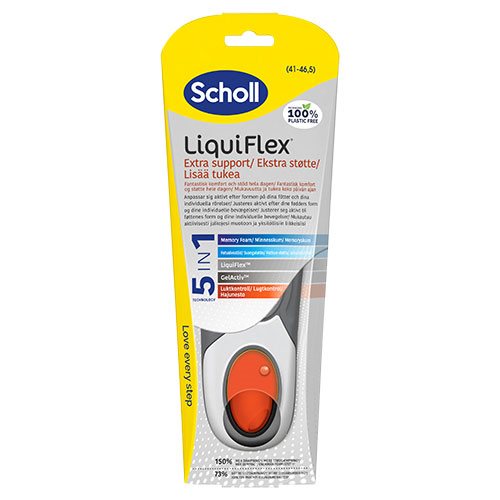 Scholl Insoles Liquiflex Extra Support (L) 1 Scholl Insoles Liquiflex Extra Support (L)