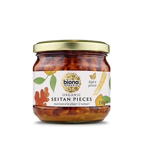 Seitan m. soja og ingefær Ø 1 Seitan m. soja og ingefær Ø