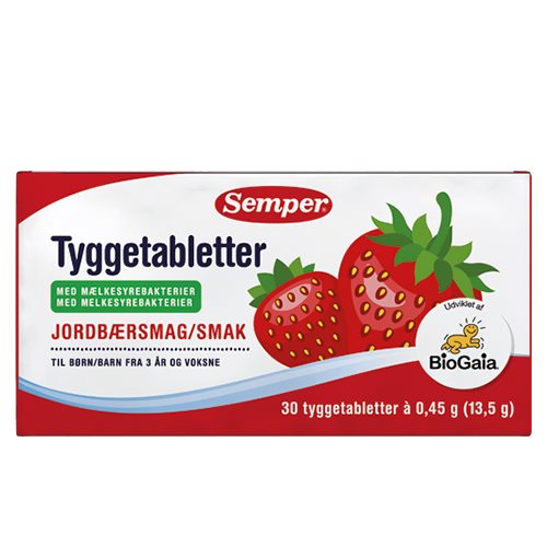 Semper tyggetabletter 30 stk 1 Semper tyggetabletter 30 stk