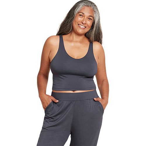 Shelf Bra Crop Top Storm str. XL 1 Shelf Bra Crop Top Storm str. XL