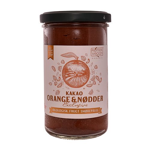Smørepålæg Kakao, Nødder & Orange Ø 1 Smørepålæg Kakao, Nødder & Orange Ø