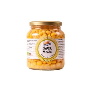 Søde Majs i glas Ø