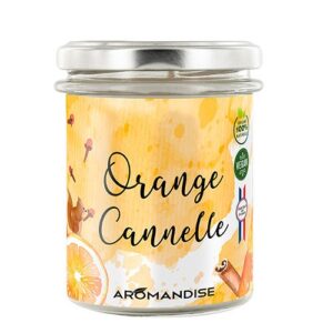 Soja duftlys Orange Cinnamon