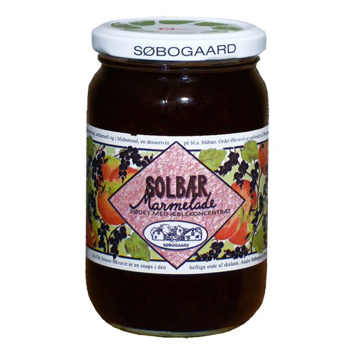 Solbærmarmelade sødet m.æble Ø 1 Solbærmarmelade sødet m.æble Ø