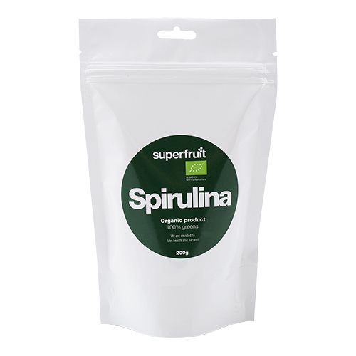 Spirulina pulver Ø Superfruit 1 Spirulina pulver Ø Superfruit