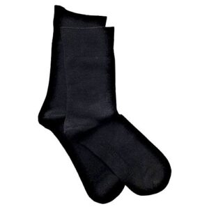 Strømper Bambus Sort str 37-41