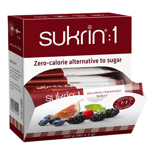 Sukrin:1 sticks 40x5g 1 Sukrin:1 sticks 40x5g